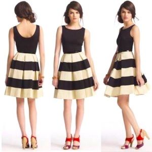 Kate Spade Celina Cotton Dress Black/Cream